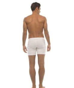 4-rth Fusion Yoga Short (White) MEN