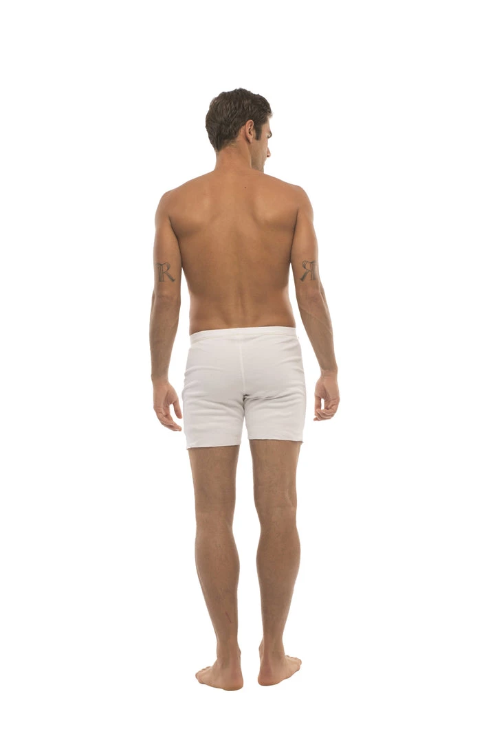 4-rth Fusion Yoga Short (White) MEN