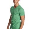 4-rth MEN Hybrid V-Neck (Bamboo Green)