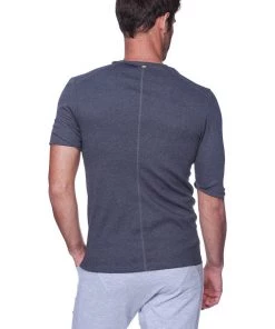 4-rth Hybrid V-Neck (Charcoal)