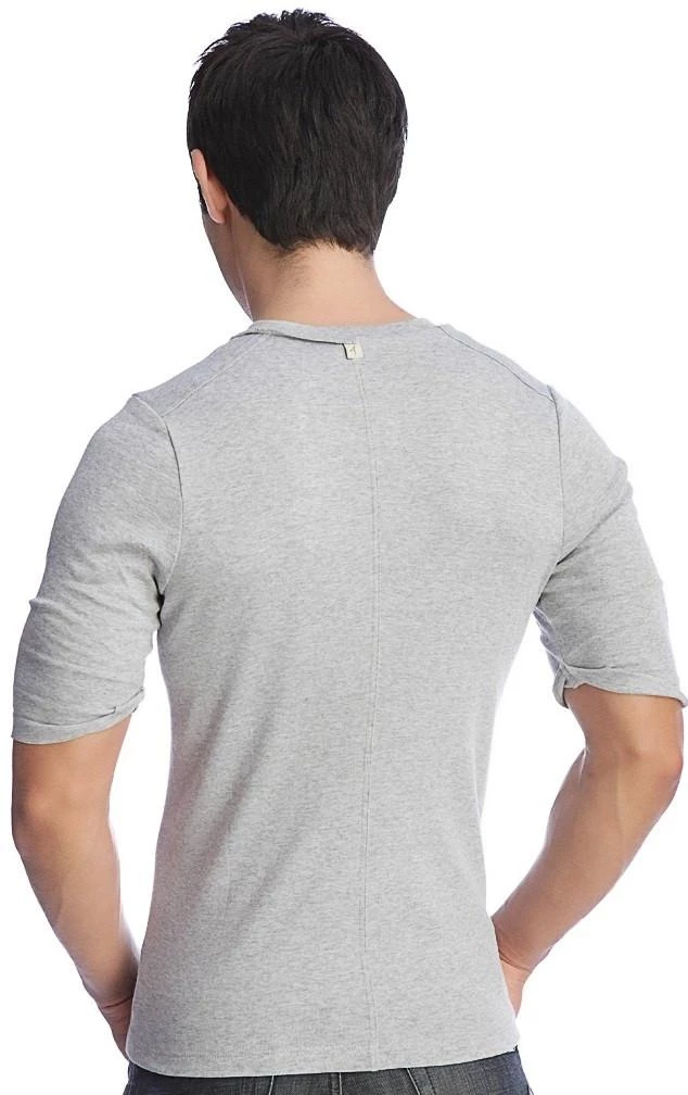 4-rth Hybrid V-Neck (Heather Gray)