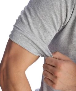 4-rth Hybrid V-Neck (Heather Gray)