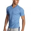 4-rth MEN Hybrid V-Neck (Ice Blue)