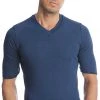 4-rth Hybrid V-Neck (Royal) MEN