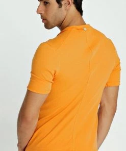 4-rth Hybrid V-Neck (Sun Orange)
