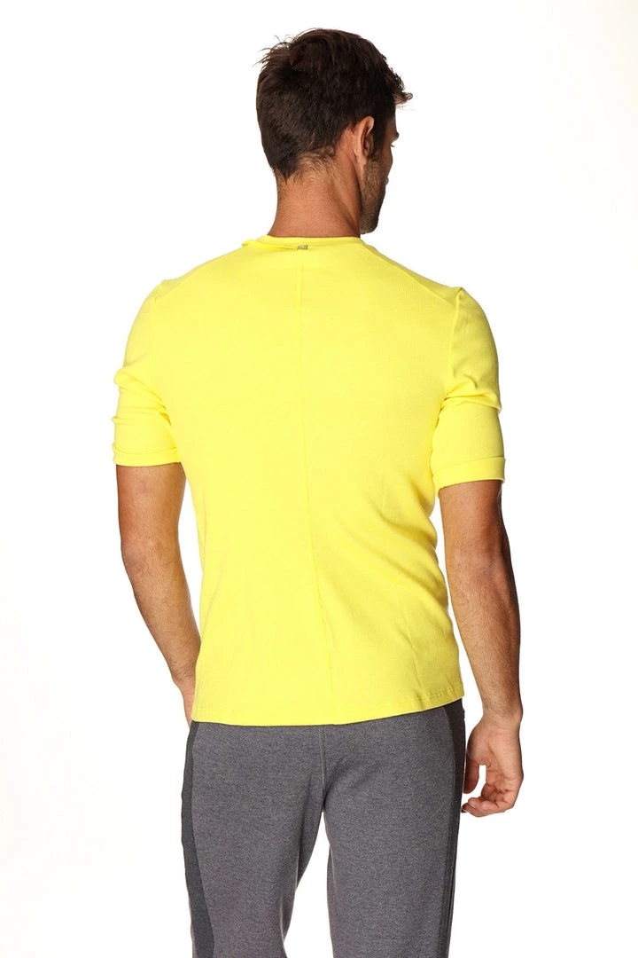 4-rth Hybrid V-Neck (Tropic Yellow) MEN