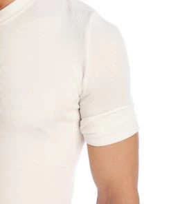 4-rth MEN Hybrid V-Neck (White)