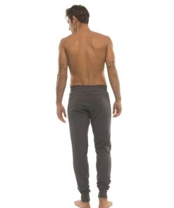 4-rth Long Cuffed Jogger & Yoga Sweat Pants (Charcoal)