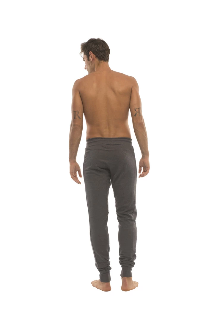 4-rth Long Cuffed Jogger & Yoga Sweat Pants (Charcoal)
