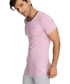 4-rth Perfect Pocket Crew-Neck Tee (Iris Slub) MEN