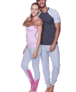 4-rth Raglan Virtual Crew Neck (Charcoal W/ Grey & White Stripe)