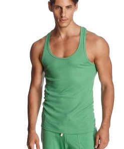 4-rth Sustain Tank Top (Bamboo Green)