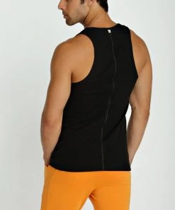 4-rth MEN Sustain Tank Top (Black)