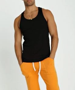 4-rth MEN Sustain Tank Top (Black)