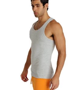 4-rth MEN Sustain Tank Top (Heather Gray)