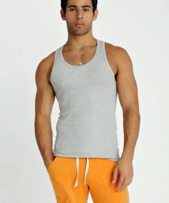 4-rth MEN Sustain Tank Top (Heather Gray)