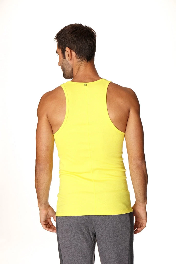 4-rth MEN Sustain Tank Top (Tropic Yellow)