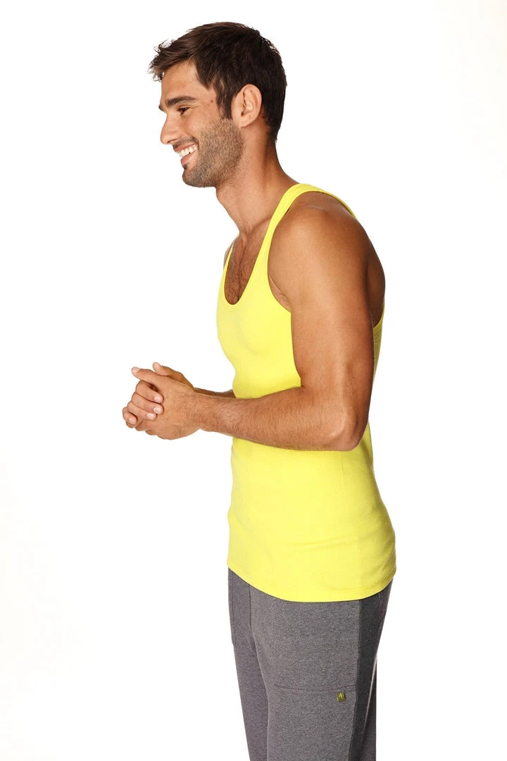 4-rth MEN Sustain Tank Top (Tropic Yellow)