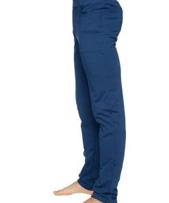4-rth MEN Tactical Urban At Home Dress Pant Yoga Pant (Royal Blue)