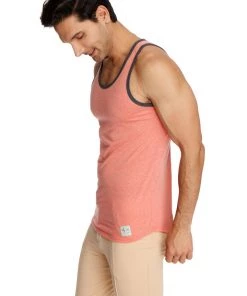 4-rth MEN The Perfect Tank (Apricot Slub)