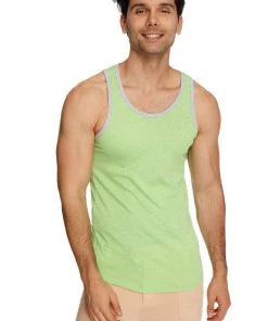 4-rth The Perfect Tank (Lime Slub) MEN