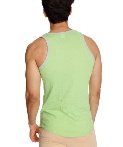 4-rth The Perfect Tank (Lime Slub) MEN