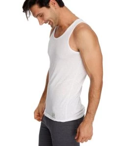 4-rth MEN The Perfect Tank (White Slub)