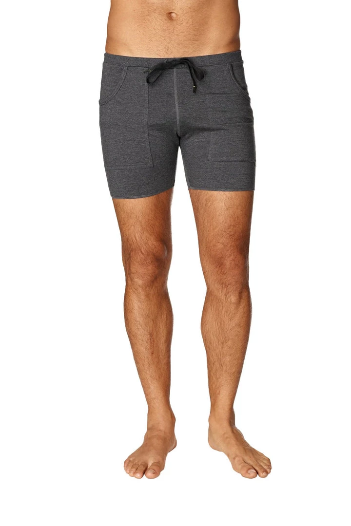 4-rth Transition Yoga Short (Charcoal W/Black)