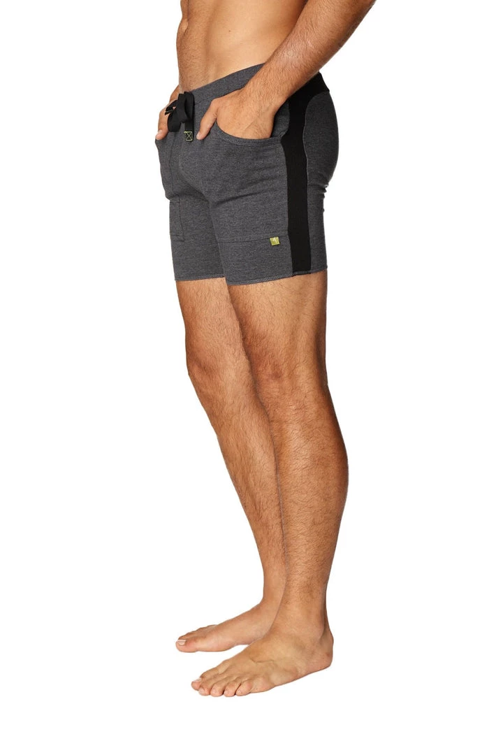 4-rth Transition Yoga Short (Charcoal W/Black)