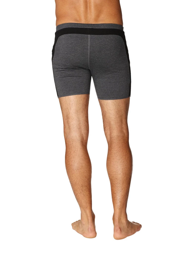 4-rth Transition Yoga Short (Charcoal W/Black)