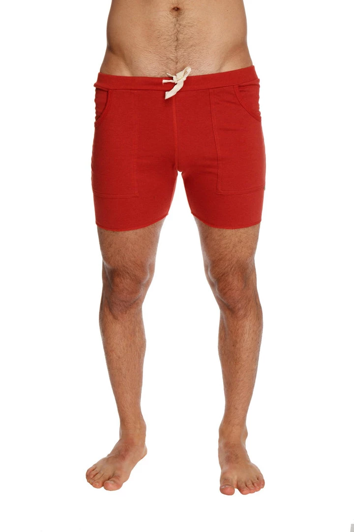 4-rth Transition Yoga Short (Cinnabar Red)