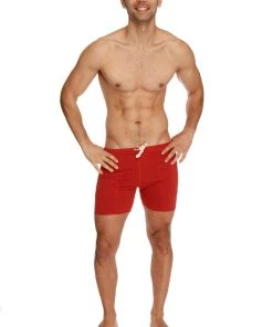 4-rth Transition Yoga Short (Cinnabar Red)