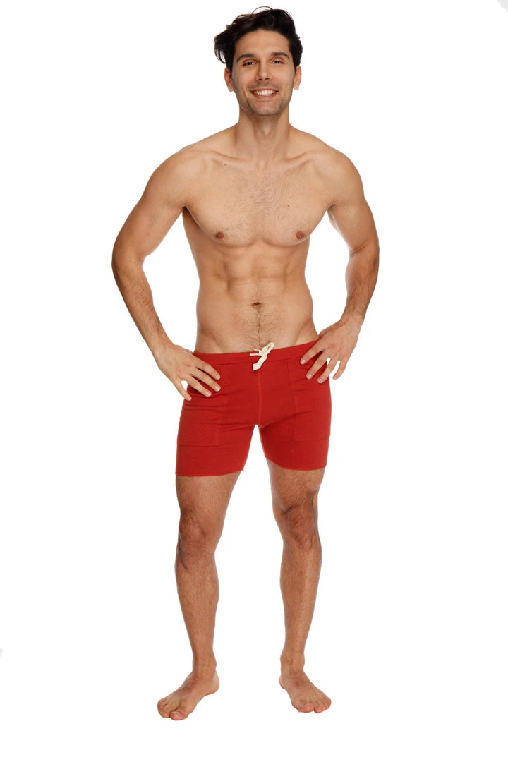 4-rth Transition Yoga Short (Cinnabar Red)