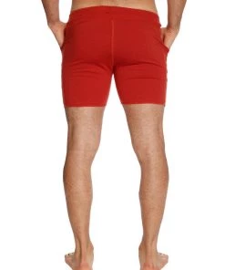 4-rth Transition Yoga Short (Cinnabar Red)