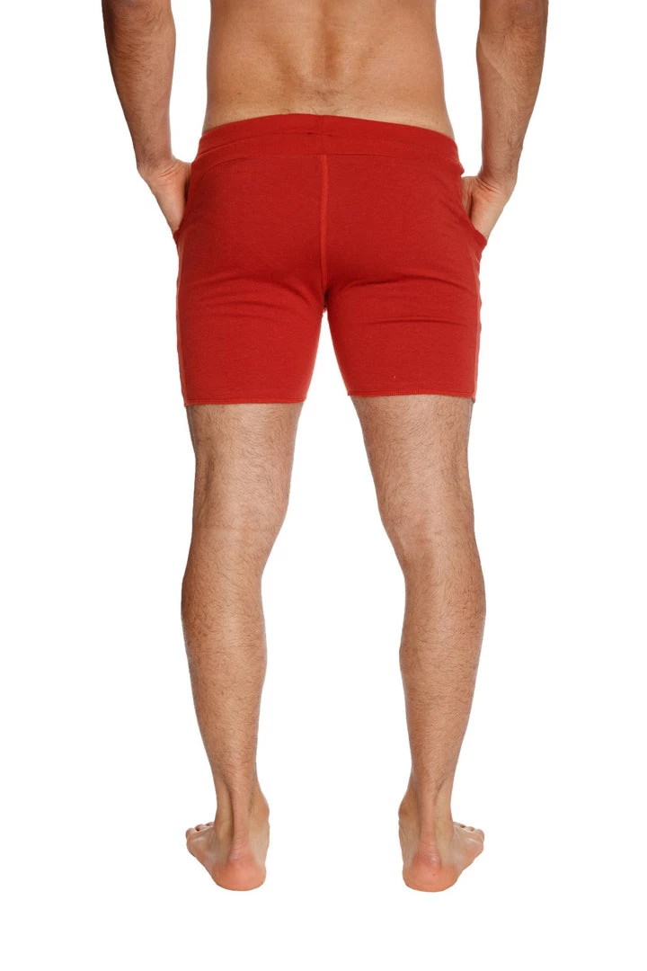 4-rth Transition Yoga Short (Cinnabar Red)