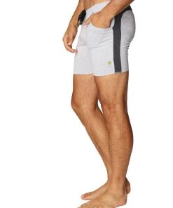 4-rth Transition Yoga Short (Grey W/Charcoal) MEN