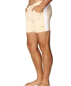 4-rth Transition Yoga Short (Sand W/White)