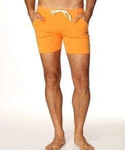 4-rth Transition Yoga Short (Sun Orange) MEN
