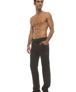 4-rth Ultra Flex Yoga Track & Yoga Sweat Pant (BLACK W/Black & Black)