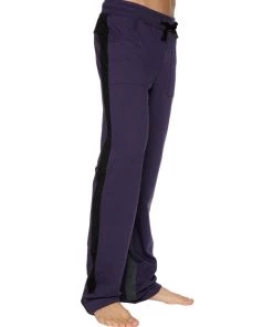 4-rth Ultra Flex Yoga Track & Yoga Sweat Pant (Eggplant W/Black & Charcoal) MEN