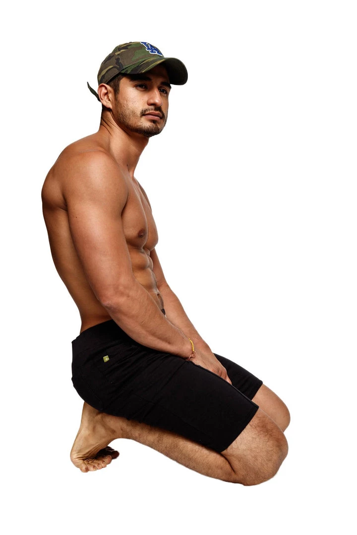 4-rth Urban Tactical At Home Dress Shorts (Black) MEN