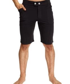 4-rth Urban Tactical At Home Dress Shorts (Black) MEN