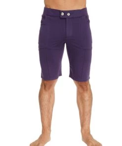 4-rth Urban Tactical At Home Dress Shorts (Eggplant Purple)