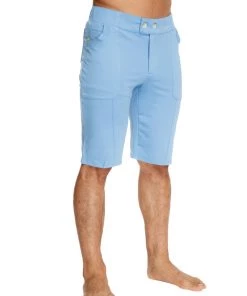 4-rth Urban Tactical At Home Dress Shorts (Ice Blue) MEN