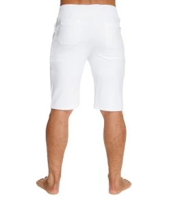 4-rth MEN Urban Tactical At Home Dress Shorts (White)