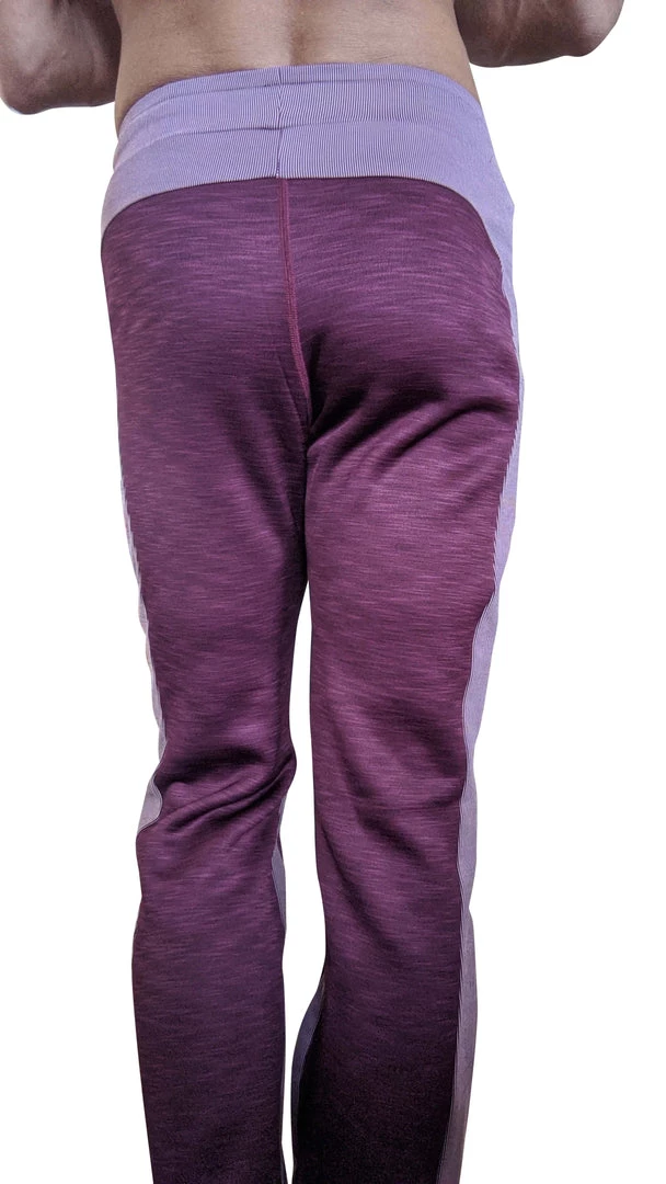 4-rth **Winter Collection** Thick-Weight LUXURY-Fleece Track & Lounge Sweat Pant (Plum Purple)