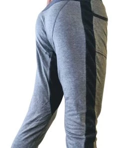 4-rth MEN **Winter Edition** Performance Fleece Long Cuffed Jogger & Yoga Sweat Pants (Charcoal)