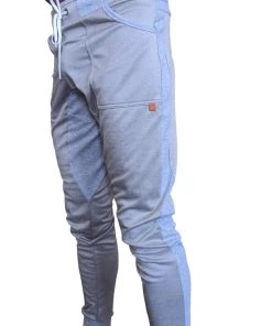 4-rth **Winter Edition** Performance Fleece Long Cuffed Jogger & Yoga Sweat Pants (Stainless Steel Grey)