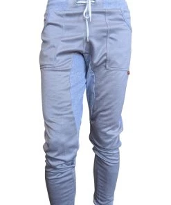 4-rth **Winter Edition** Performance Fleece Long Cuffed Jogger & Yoga Sweat Pants (Stainless Steel Grey)