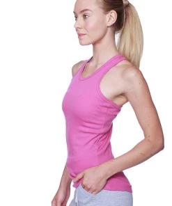 4-rth Women's All-American Racerback Tank Top (Berry)